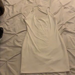Mini white dress
